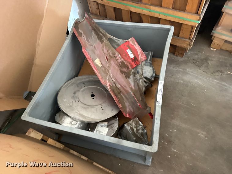 Crate Of Grain Drill Parts - photo 4