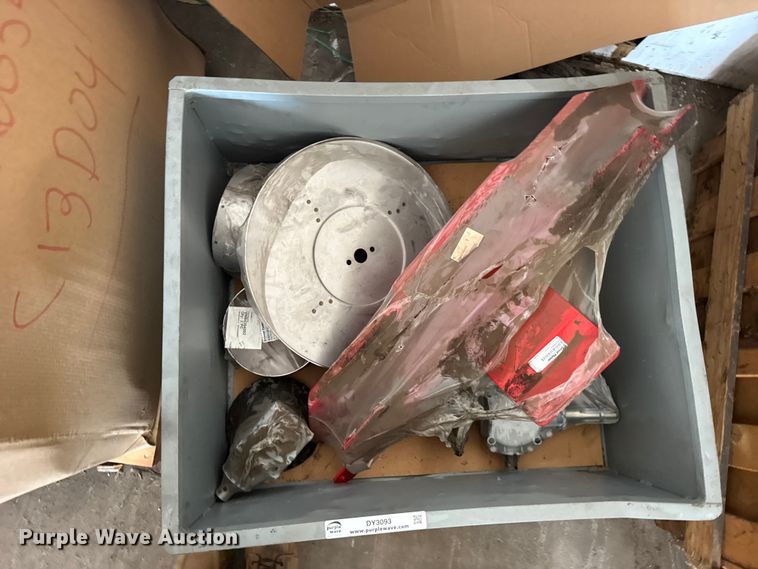 Crate Of Grain Drill Parts - photo 5