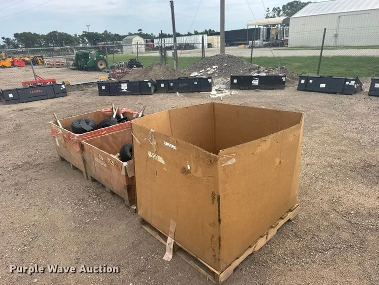 Approximately (30) 15x6.00-6 AFM Deck Tires And Wheels