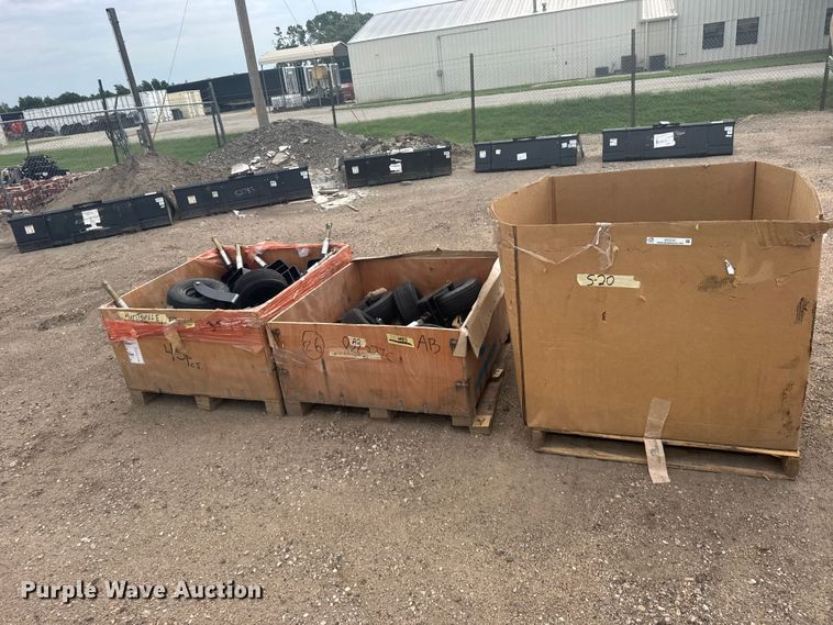 Approximately (30) 15x6.00-6 AFM Deck Tires And Wheels - photo 2