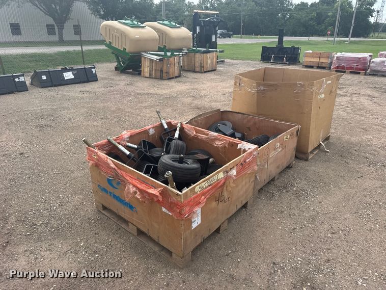 Approximately (30) 15x6.00-6 AFM Deck Tires And Wheels - photo 3