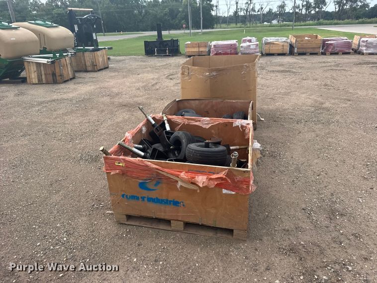 Approximately (30) 15x6.00-6 AFM Deck Tires And Wheels - photo 4