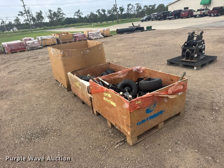 Approximately (30) 15x6.00-6 AFM Deck Tires And Wheels - photo 5