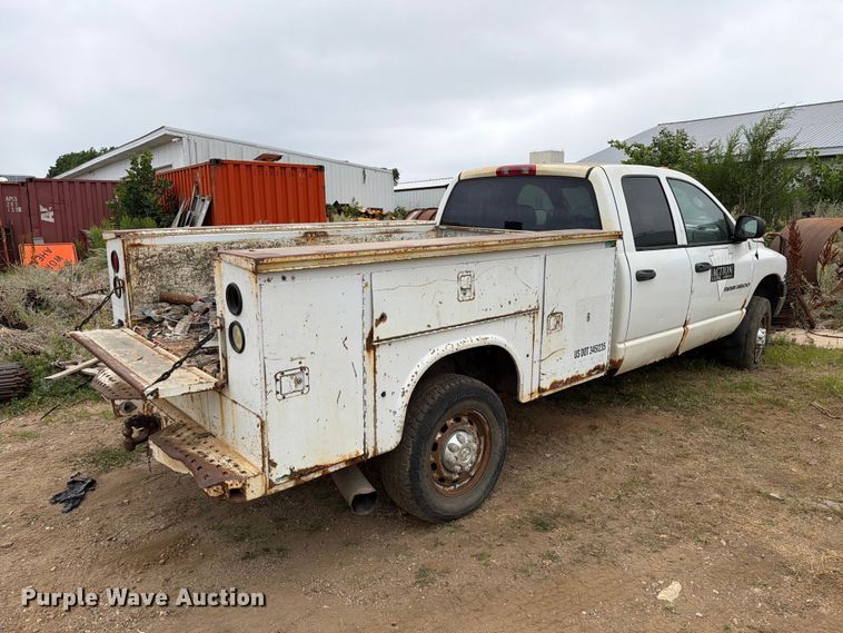 2003 Dodge Ram 3500 Ext. Cab Utility Bed Pickup Truck - photo 5