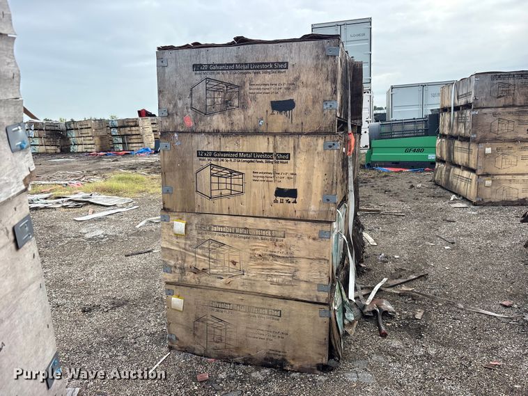 (4) Valley Pioneer MSC1220F Livestock Sheds - photo 4