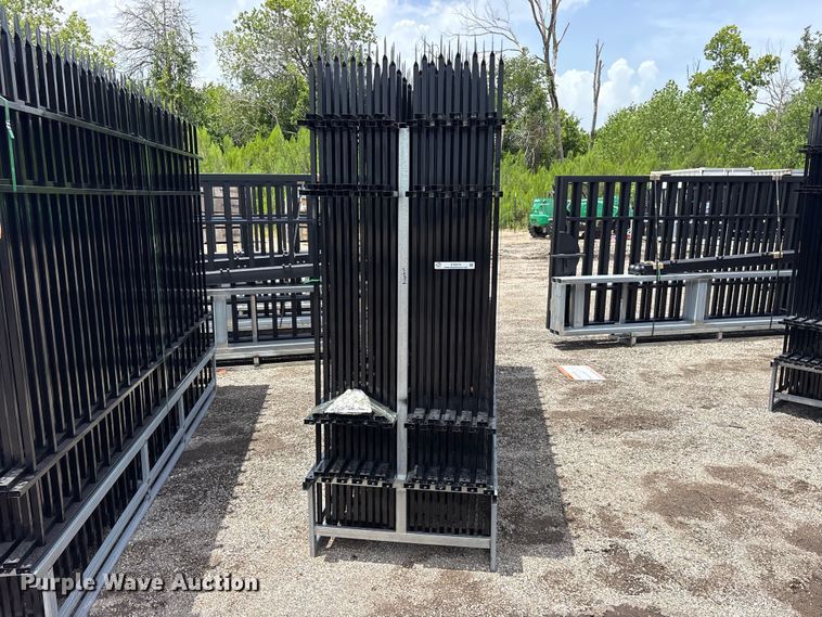 (22) 10' Wrought Iron Site Fence 220' - photo 2