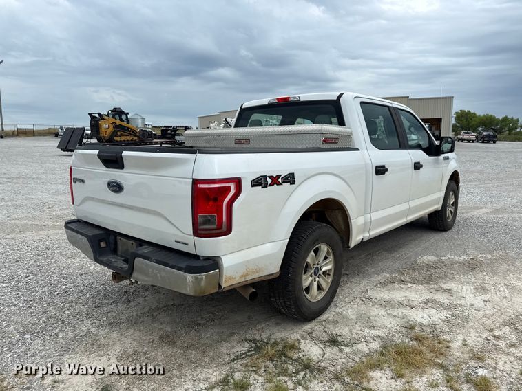 2016 Ford F150 XL Crew Cab Pickup Truck - photo 5