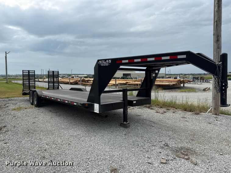 2022 Atlas TR102X336 Equipment Trailer - photo 3