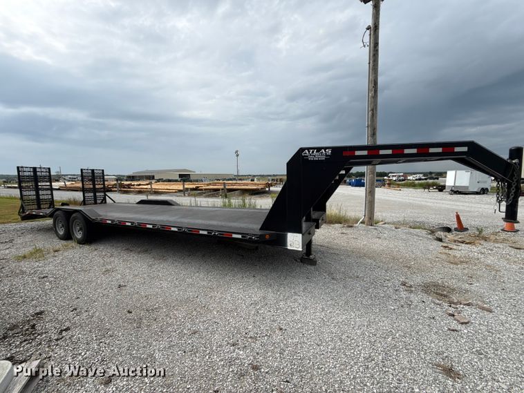 2022 Atlas TR102X336 Equipment Trailer - photo 4