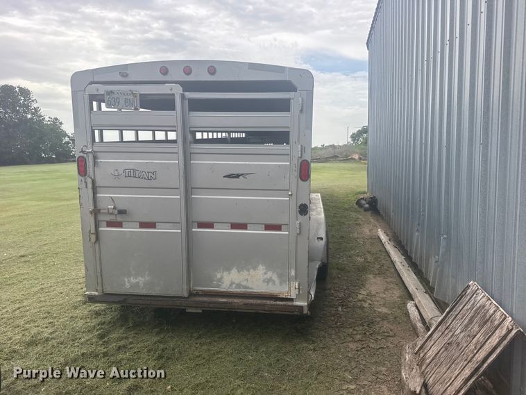 2009 Titan Trailer Mfg. 9R3178 Livestock Trailer - photo 5