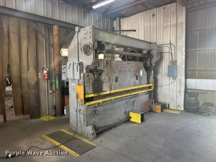 The Long & Allstatter Co. Press Brake