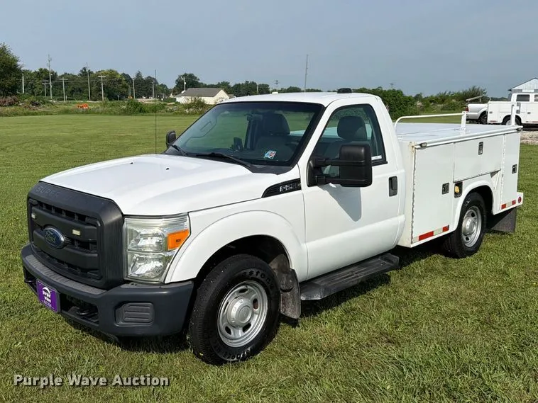 2012 Ford F250 Utility Bed Pickup Truck