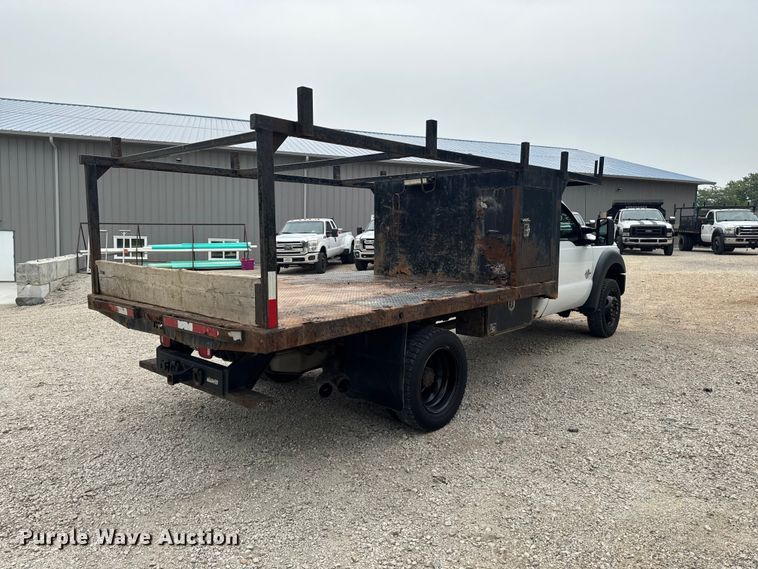 2012 Ford F450 Super Duty Flatbed Truck - photo 5