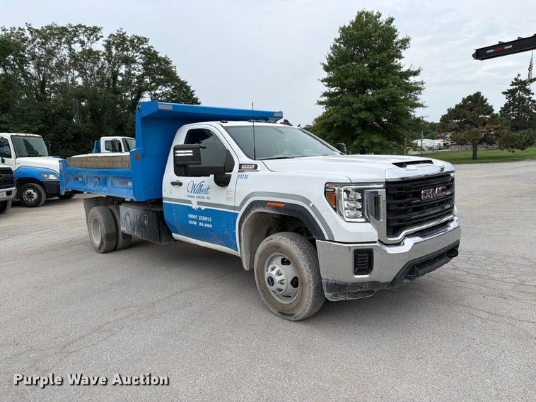 2021 GMC Sierra 3500HD Dump Bed Pickup Truck - photo 3
