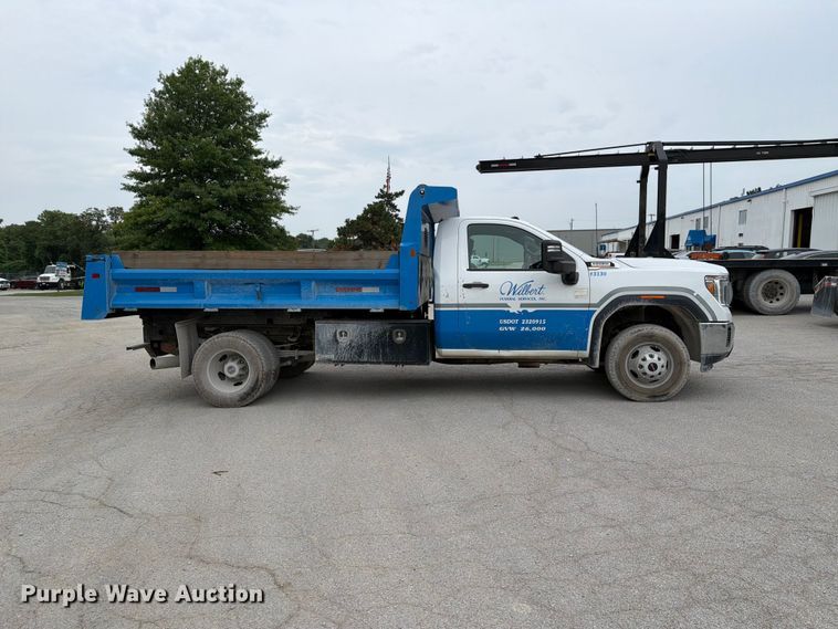 2021 GMC Sierra 3500HD Dump Bed Pickup Truck - photo 4