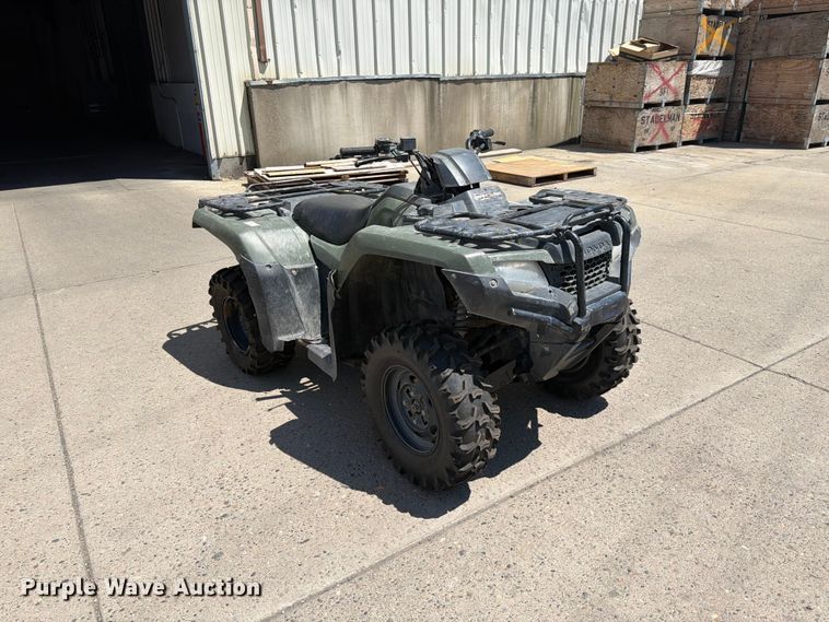 2021 Honda Rancher TRX420FM1 ATV - photo 3