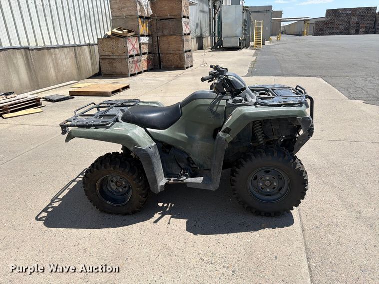 2021 Honda Rancher TRX420FM1 ATV - photo 4
