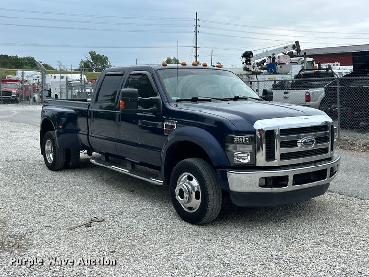 2008 Ford F350 Super Duty Lariat Crew Cab Pickup Truck - photo 3