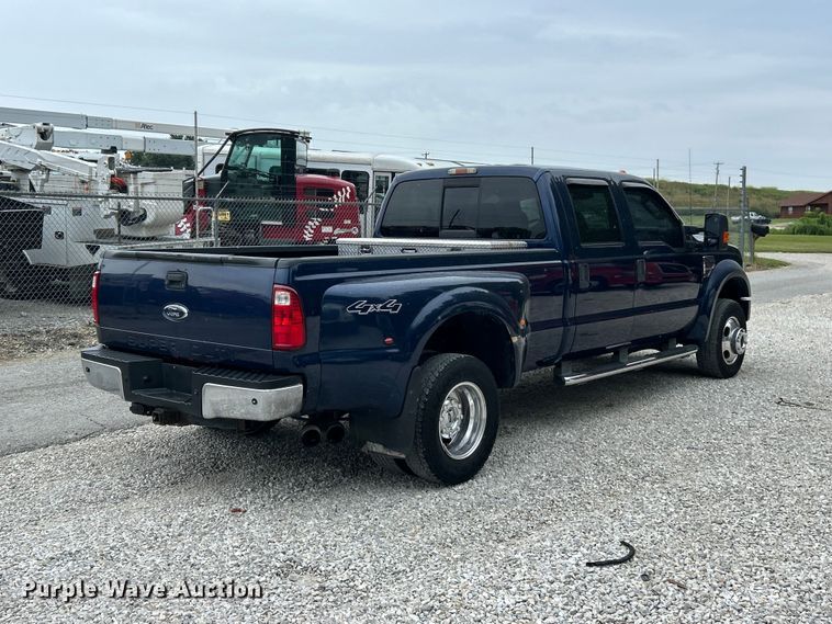 2008 Ford F350 Super Duty Lariat Crew Cab Pickup Truck - photo 5