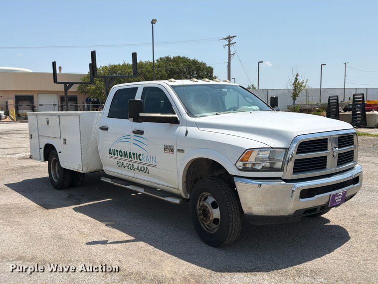 2012 Dodge Ram 3500 Crew Cab Utility Bed Pickup Truck - photo 3