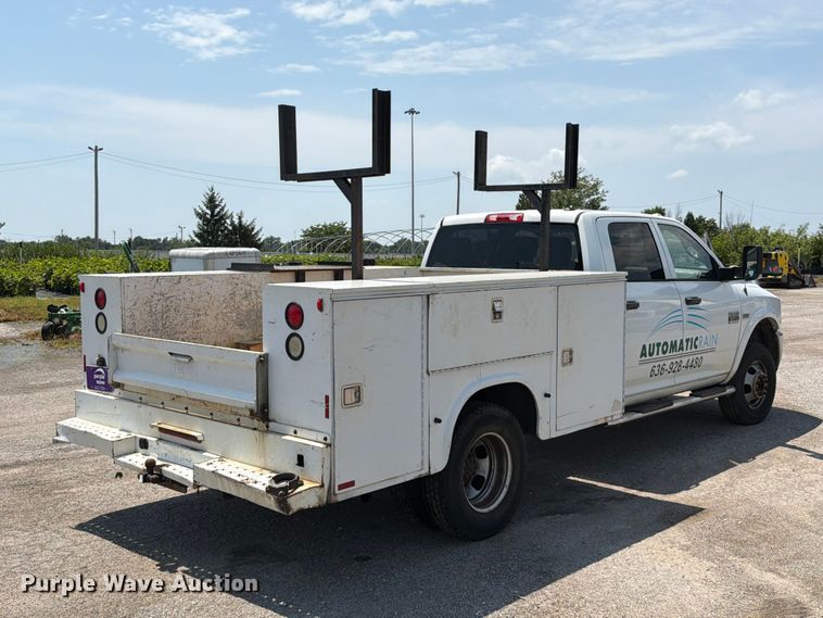 2012 Dodge Ram 3500 Crew Cab Utility Bed Pickup Truck - photo 5