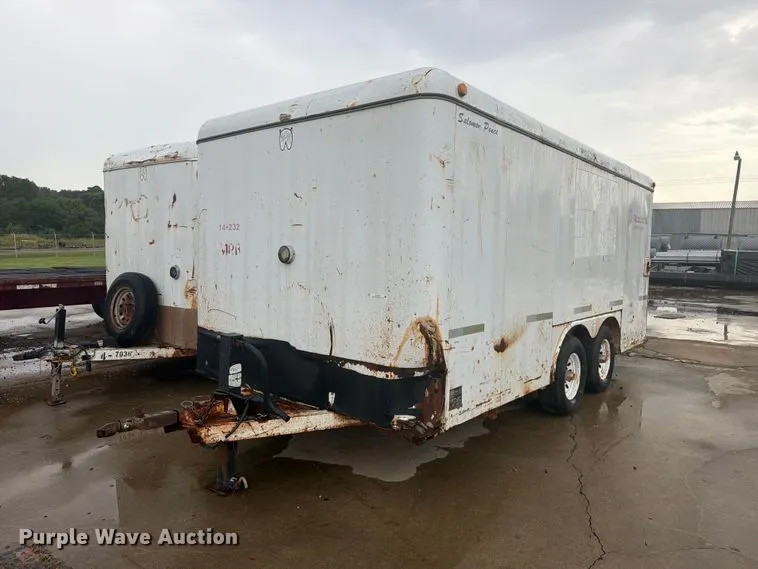 2003 W-W Enclosed Cargo Trailer