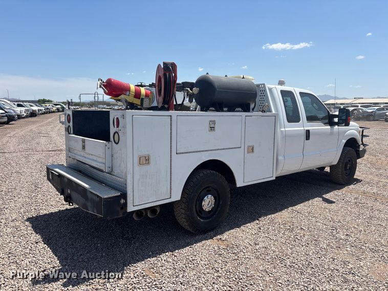 2015 Ford F250 Super Duty Ext. Cab Utility Bed Pickup Truck - photo 5
