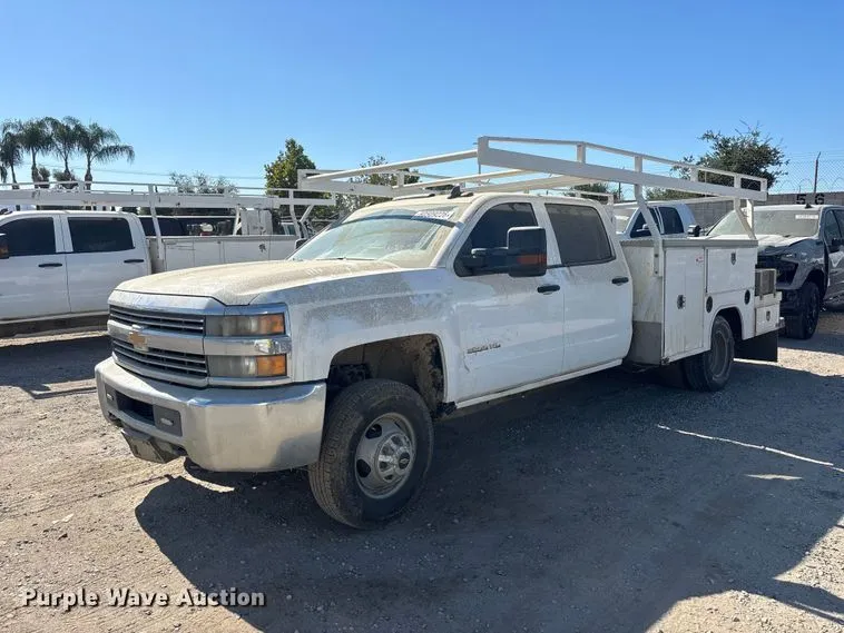 2016 Chevrolet Silverado 3500 Utility Bed Pickup Truck