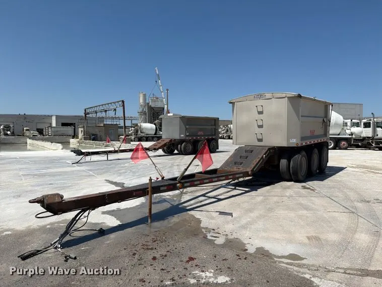 2013 Cornhusker 800 800R-8212-844 End Dump Pup Trailer