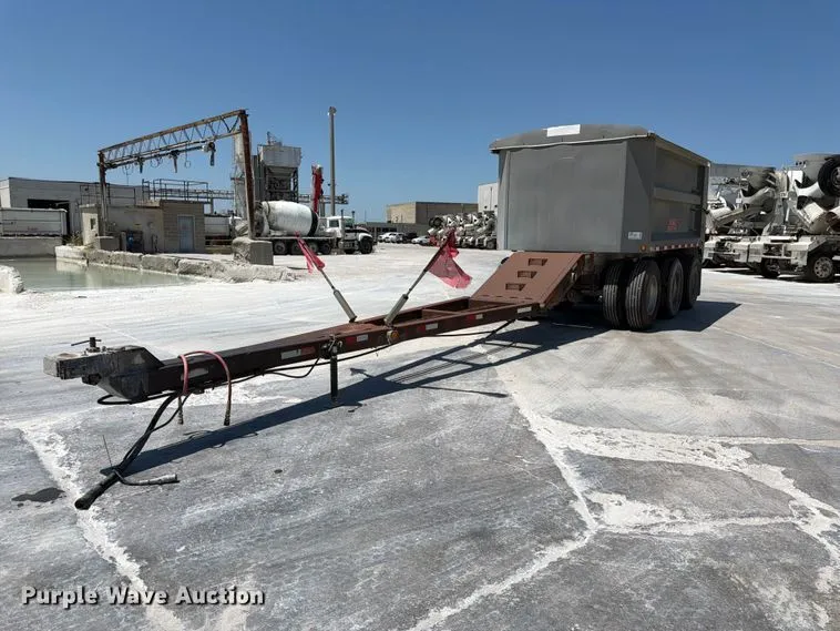 2012 Cornhusker 800 End Dump Pup Trailer