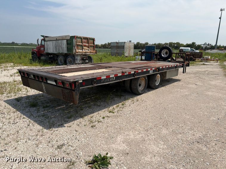 2004 Trail-Eze TE20T22-3 Tilt Deck Equipment Trailer - photo 5