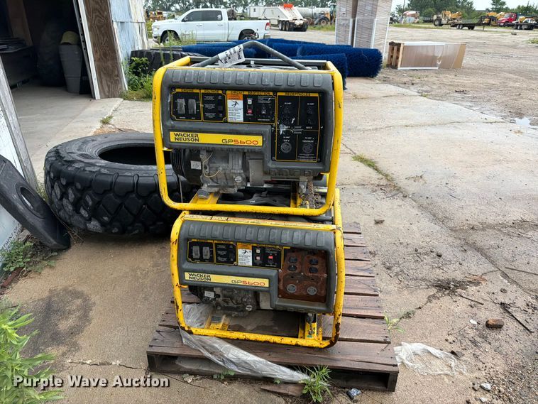 (3) Wacker Neuson GP5600 Generators - photo 4