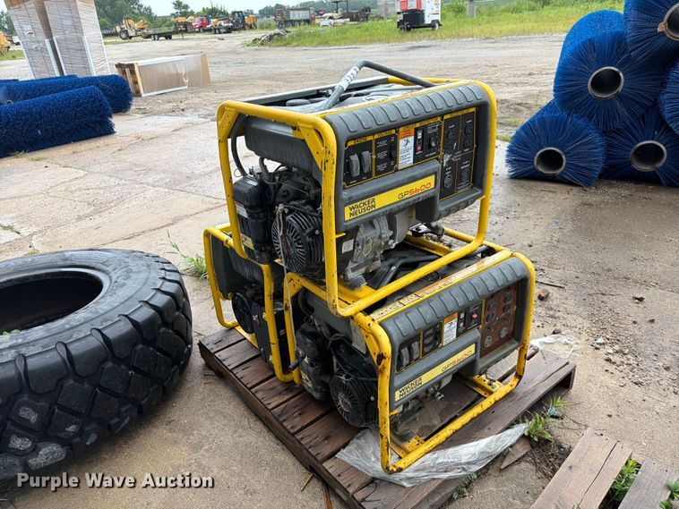 (3) Wacker Neuson GP5600 Generators - photo 5