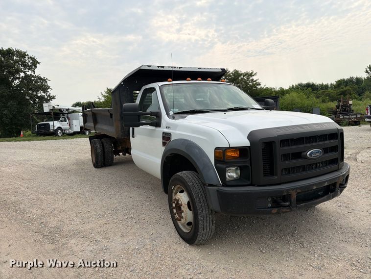 2008 Ford F450 Super Duty Dump Truck - photo 3