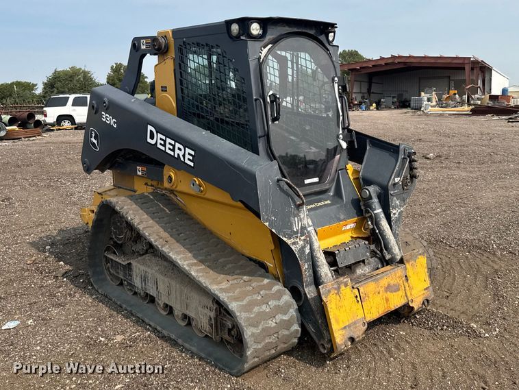 2015 John Deere 331G Tracked Skid Steer Loader - photo 3