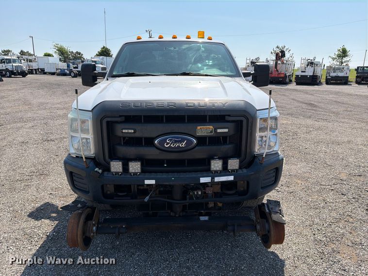 2014 Ford F250 Super Duty Ext. Cab Utility Bed Pickup Truck - photo 2