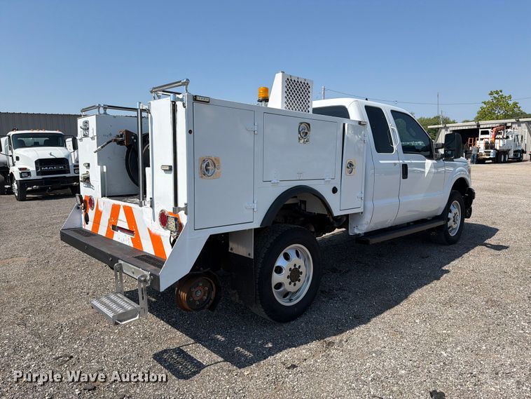 2014 Ford F250 Super Duty Ext. Cab Utility Bed Pickup Truck - photo 5