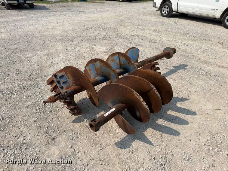 (2) 24" Diameter Auger Bits
