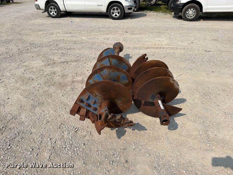 (2) 24" Diameter Auger Bits - photo 2