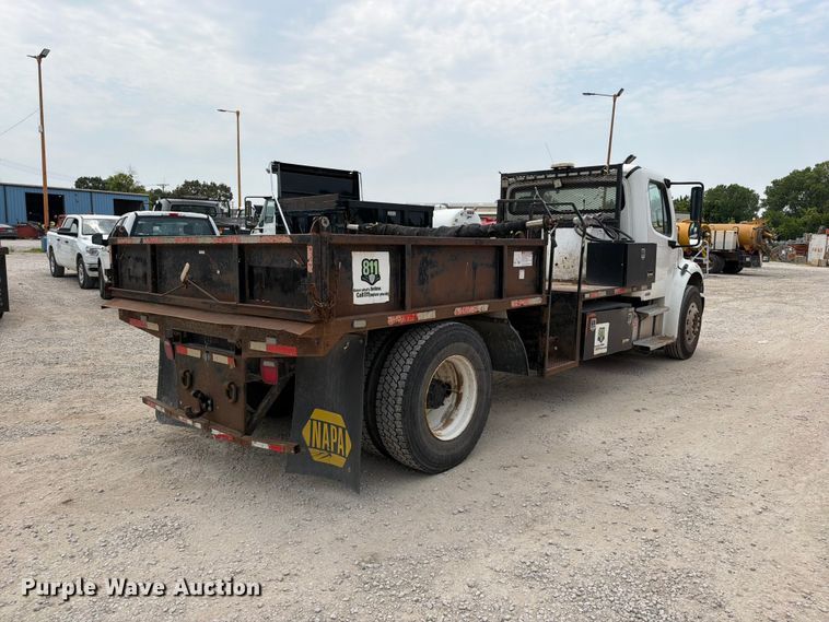 2012 Freightliner Business Class M2 Dump Flatbed Truck - photo 5
