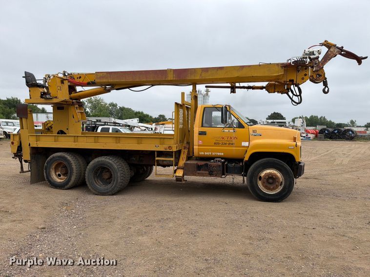 1991 GMC C7 Digger Derrick Truck - photo 4