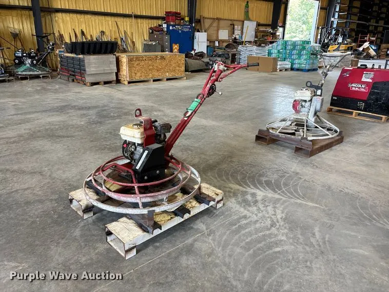 (2) Power Trowels