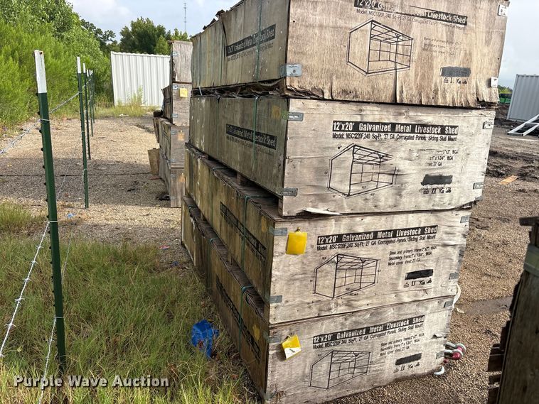 (4) Valley Pioneer MSC1220F Livestock Sheds - photo 3