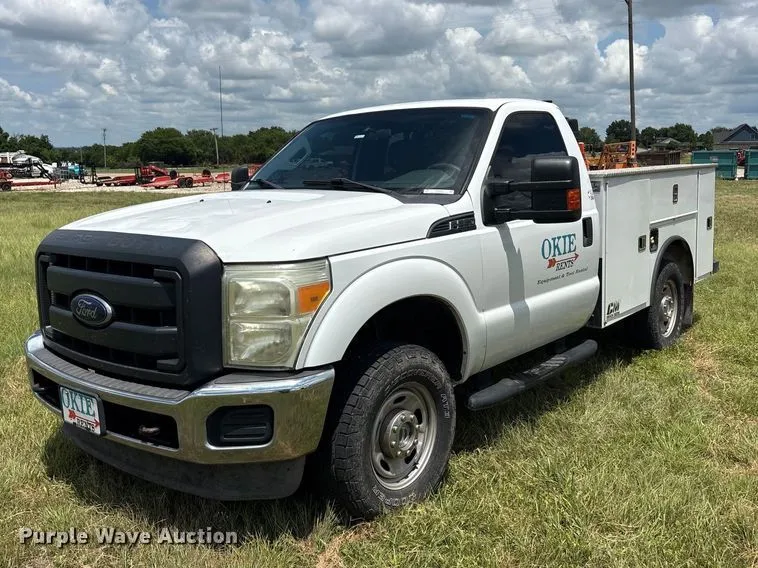 2013 Ford F250 Super Utility Bed Pickup Truck
