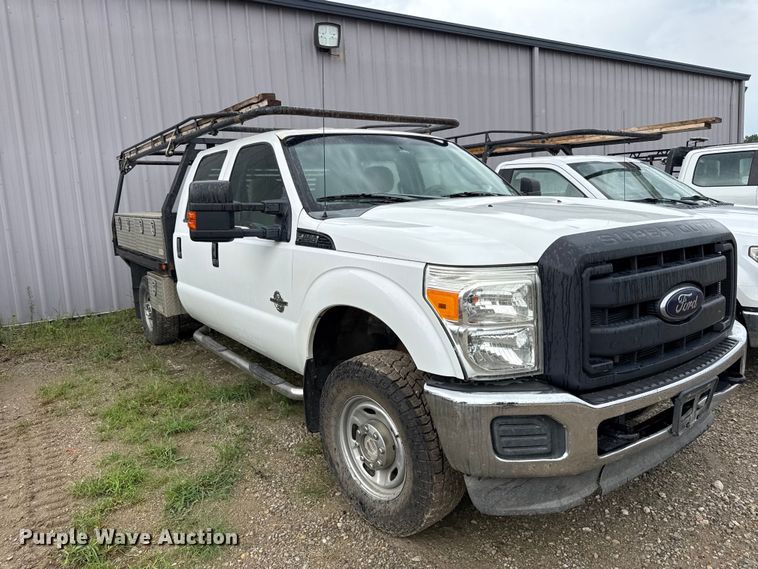 2012 Ford F250 Super Duty  Crew Cab Bale Bed Pickup Truck - photo 3
