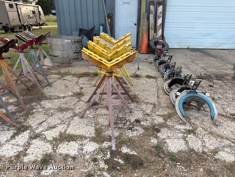 (6) Adjustable Pipe Stands - photo 2