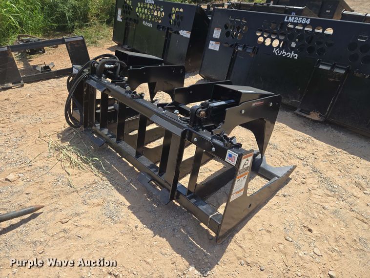 Worksaver ETG-26 Two Grapple Skid Steer Grapple Bucket - photo 3