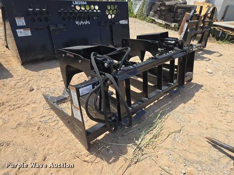 Worksaver ETG-26 Two Grapple Skid Steer Grapple Bucket - photo 5