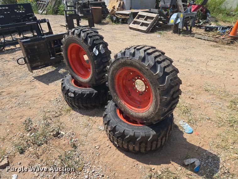 (4) 27/10.5-15 NHS Titan Tires And Wheels - photo 3