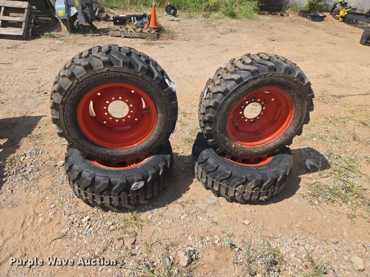(4) 27/10.5-15 NHS Titan Tires And Wheels - photo 4